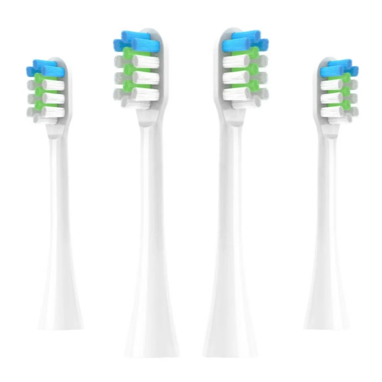 Têtes de brosse à dents de rechange pour brosse à dents électrique sonique nandme nx8000, tête de brosse à dents à poils souples DuPont, 4/8/16 pièces