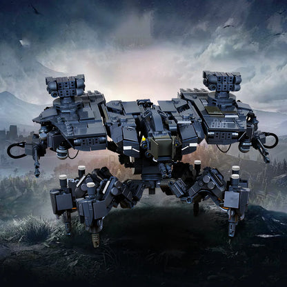 MOC Horizons – blocs de construction de jeu Deathbringer, blocs de construction, Machines de combat, Chariot à l'ancienne, jouet en brique, cadeau