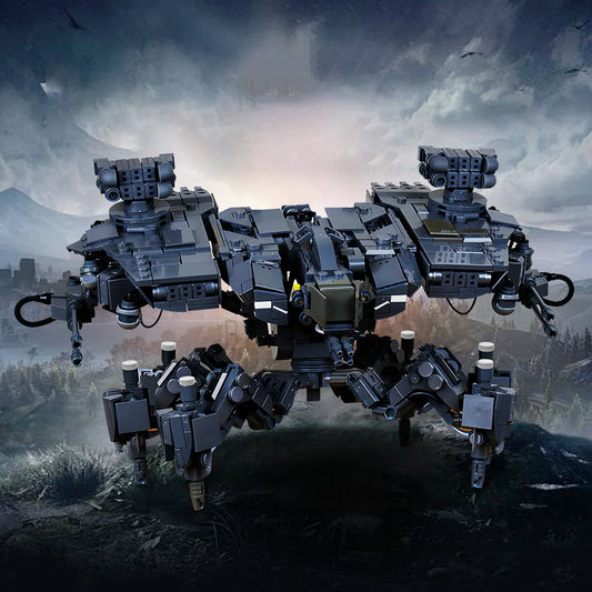 MOC Horizons – blocs de construction de jeu Deathbringer, blocs de construction, Machines de combat, Chariot à l'ancienne, jouet en brique, cadeau