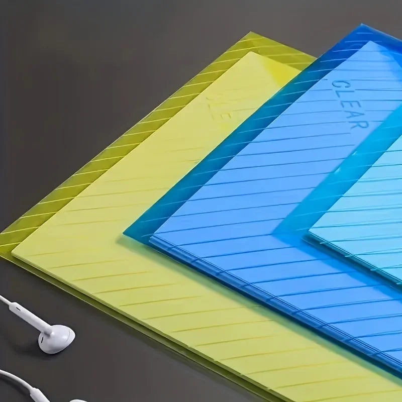 RANGE DOCUMENTS, 10 pièces, avec fermeture à bouton, en plastique Pp Durable,