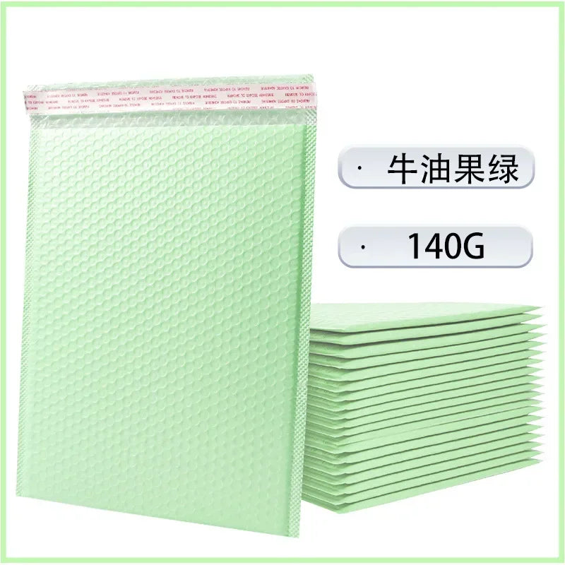 Enveloppes postales rembourrées à bulles, 10 pièces,