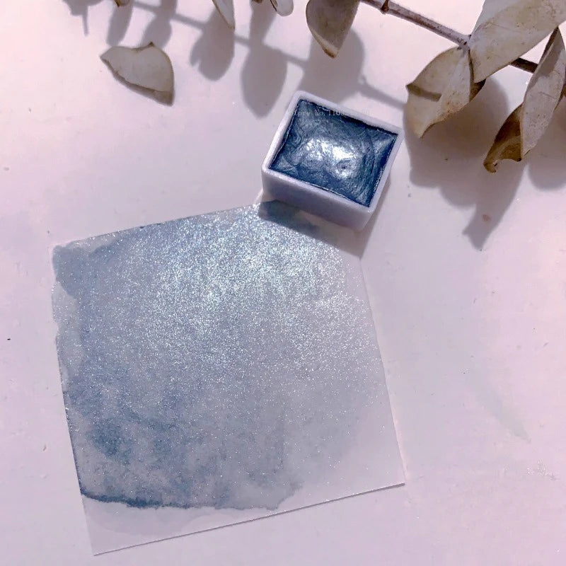 Ensemble de pigments d'interconnexion nacrés monochromes, fournitures d'art et de peinture, peinture à ongles, pigment décoratif solide, 2ml, 36 documents