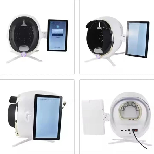 Scanner de peau 3D, analyseur de soins du visage, Machine de moniteur, miroir magique, Test Portable, détecteur d'anglais, analyse de Test de caméra faciale