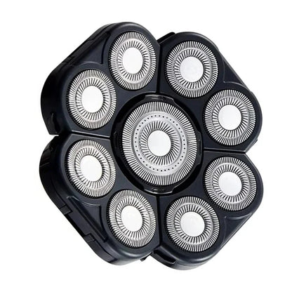 Lame de rechange pour rasoir 3/5/6/7/8/9D, tête flottante, rasoir étanche en acier inoxydable pour hommes