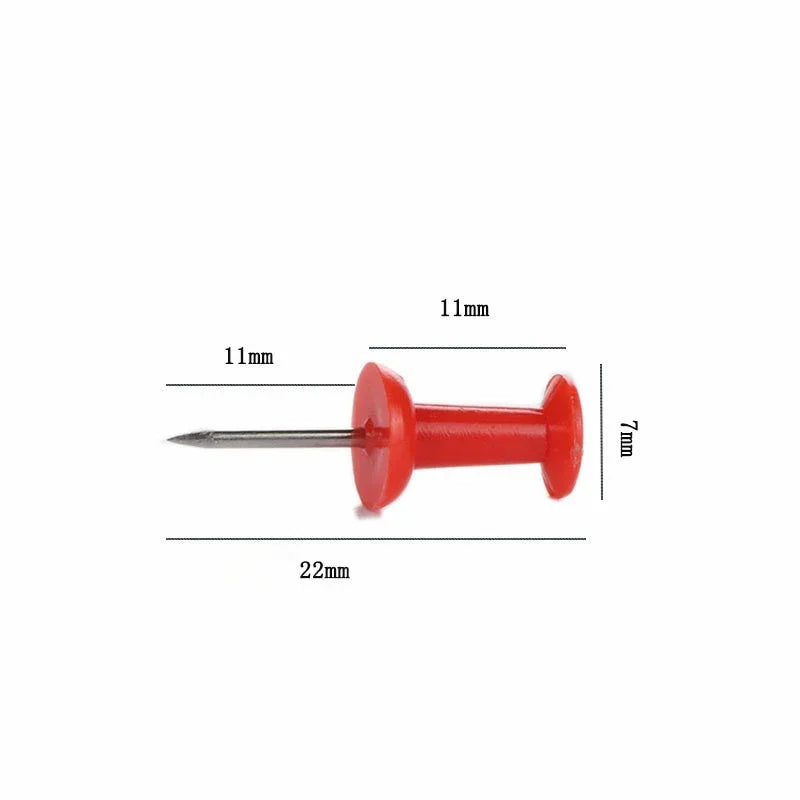 100 pièces punaises, punaises pour tableau d'affichage