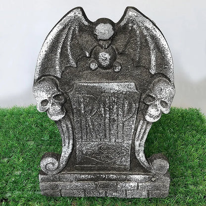 Pierre tombale en mousse pour décoration d'halloween, maison hantée, Bar, atmosphère d'horreur, Festival fantôme, crâne, araignée, chauve-souris, joyeux Halloween