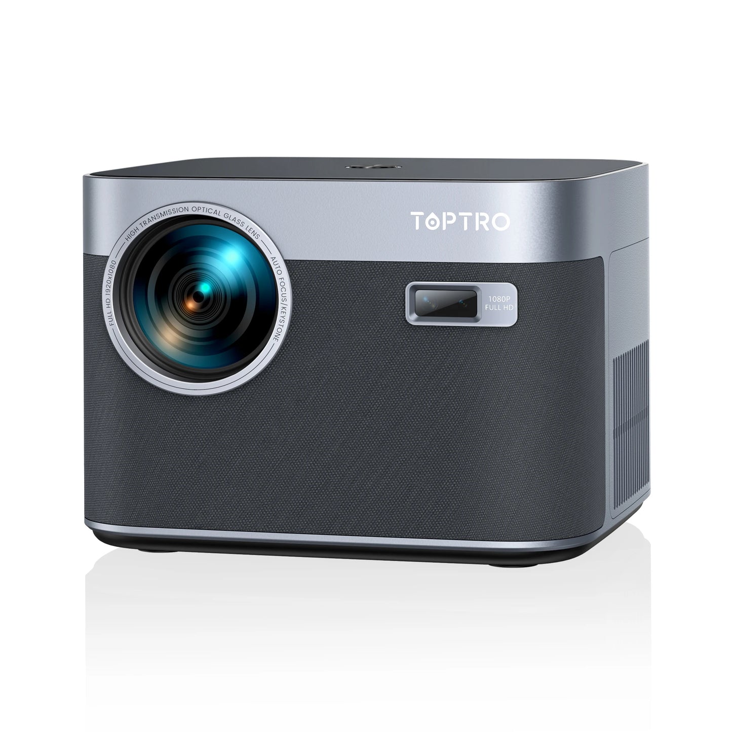 Projecteur TOPTRO 4K Android 9.0 26000 Lumens natif 1080P WiFi6 projecteur Bluetooth mise au point automatique/Keystone cinéma maison extérieur