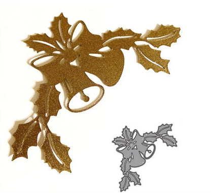 Matrices de découpe en métal cloche de noël, père noël ...