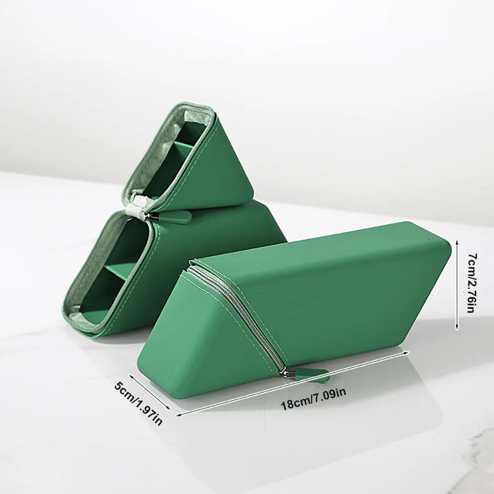 Porte-stylo pliable en Silicone,