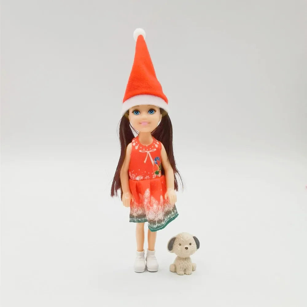 Accessoires de poupée Mini Kelly de 5 pouces, vêtements de poupée Chelsea à la mode, tenues de fête, jouets pour enfants filles, cadeau d'anniversaire