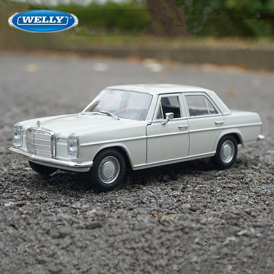 WELLY 1:24 mercedes-benz 220 alliage classique modèle de voiture Simulation moulé sous pression en métal rétro vieille voiture véhicules modèle Collection enfants cadeau