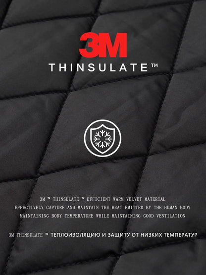 SIMWOOD 2025 automne hiver nouveau surdimensionné hommes réversible manteau bouffant thermique chaud 3M ™   Vestes en tissu Thinsulate