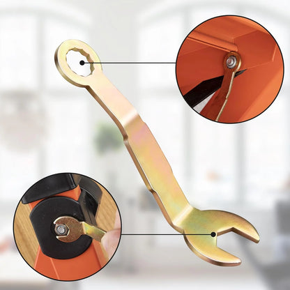 Clés de porte de poche, outil pratique de réparation de porte pivotante, clé ouverte de 3/8 pouces pour porte coulissante de camping-car, porte de poche