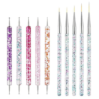 FUMOSIK - 10/15 pièces de pinceaux pour Nail Art