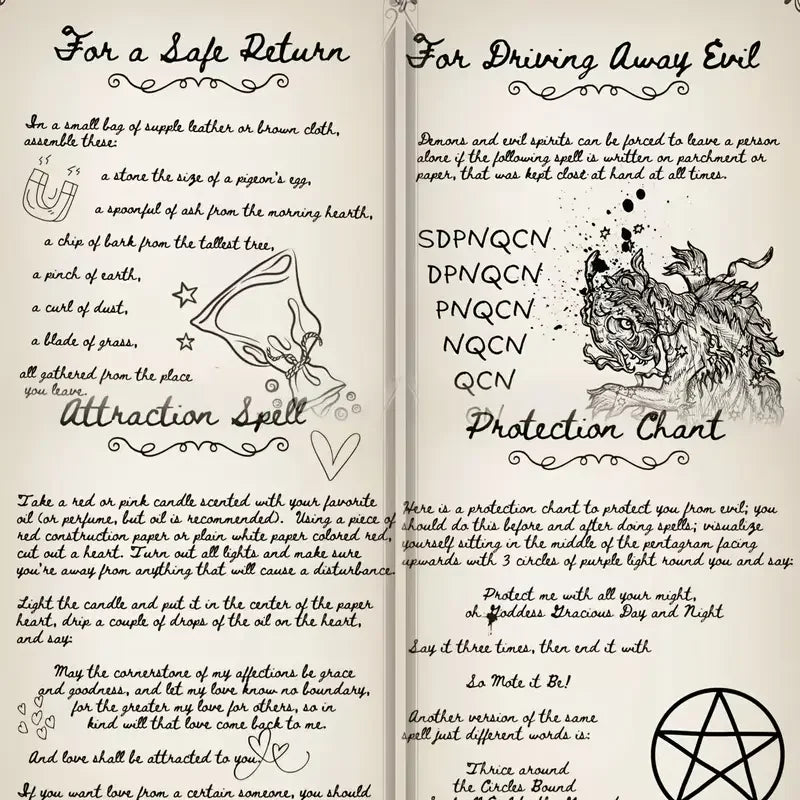 Livre de feuilles de vieille sorcière en relief doré |   A5 Wizardry Grimoire avec motif papillon et symboles mystiques |   Papier premium