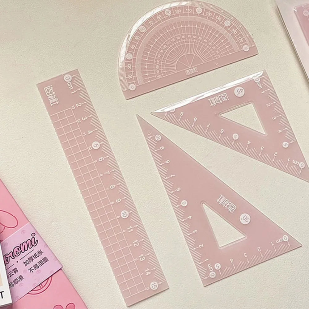 Ensemble de règles de 4 pièces/ensemble 15/20CM,