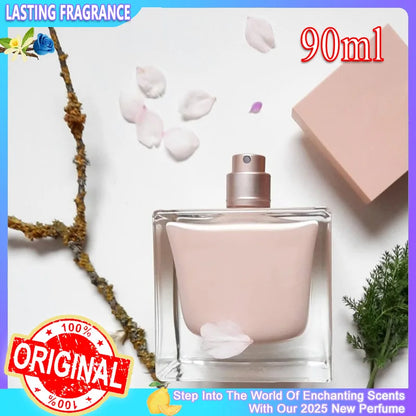 Parfum femme 90ml longue durée Woody Floral Eau De Parfum EDP pur extrait De musc femme Parfum essentiel quotidien cadeau