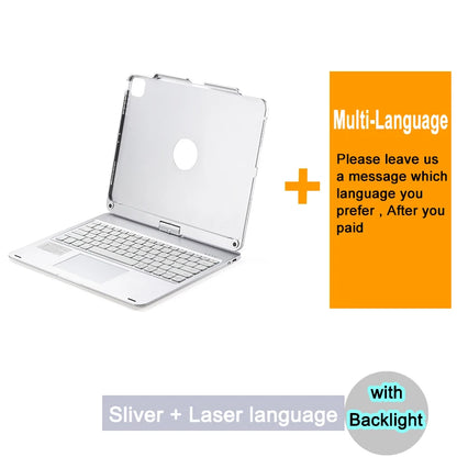 Étui pour clavier magique Bluetooth pour iPad Pro 12.9 2022 2021 2020 2018