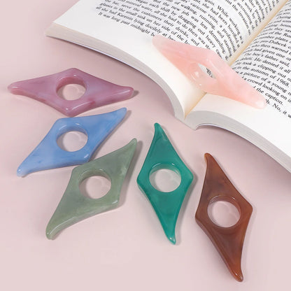 Support de livre à pouce, 1 pièce, Support de Page de livre