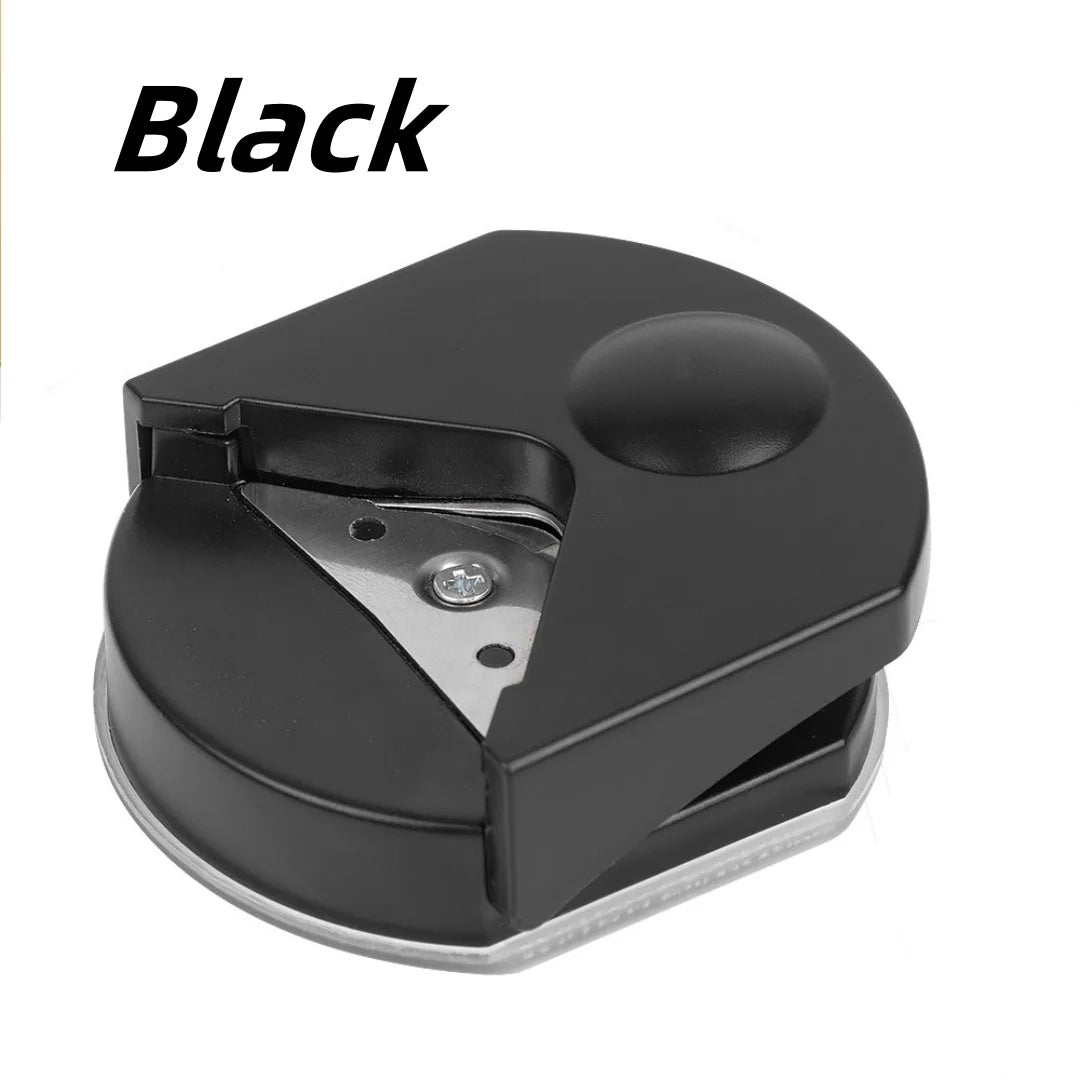 Machine de découpe de trous de papier arrondis à rayon de coupe-papier pour Photos de Film scellé en plastique, coupe-Photo incurvé à feuilles mobiles, papeterie