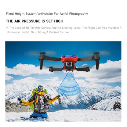 E99 K3 Pro 4k Drone HD caméra grand Angle Mode de maintien élevé pliable Mini Dron WIFI photographie aérienne RC quadrirotor jouets hélicoptère