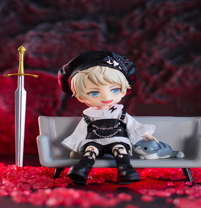 Ensemble de vêtements de style doux et cool, obitsu11, gSC Molly, tambours YMY 1/12 BJD 9, chapeau, chemise, pantalon, chaussettes, accessoires vestisens