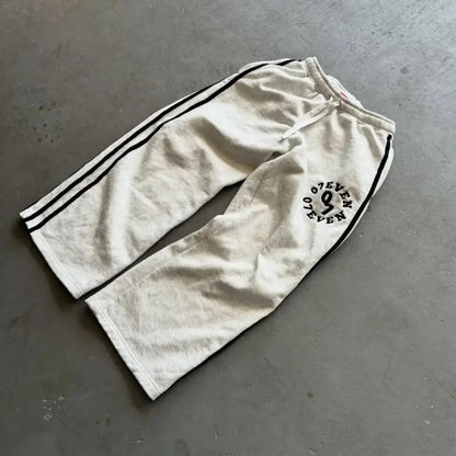 Y2K – costume rétro décontracté pour hommes, européen et américain, brodé, ample, mode, vêtements de sport gothiques, vêtements de rue, offre spéciale