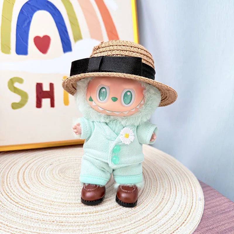 Labubu I II vêtements pendentif Labubu assis bébé vêtements mode costume accessoires mignons