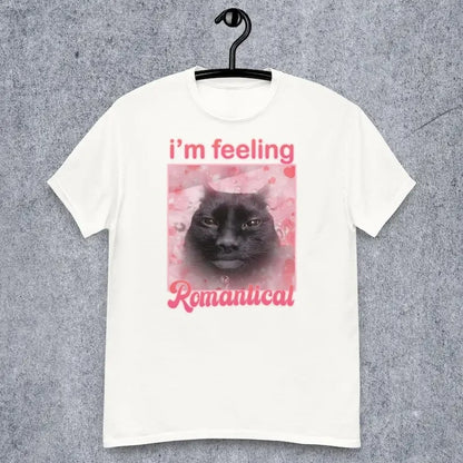 Je m'appelle romantique drôle chat imprimé été T-shirt cadeau pour femme chats malchés T-shirt blague idiot cadeaux Dank T-shirt