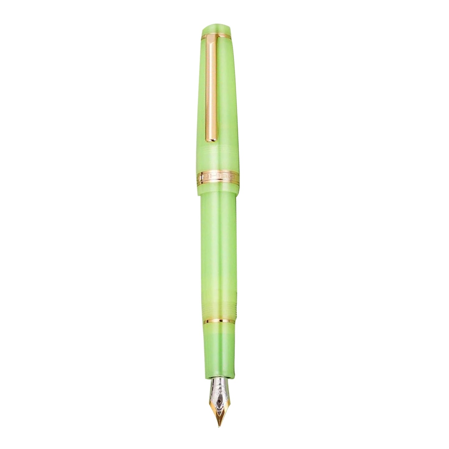 Jinhao-Stylo à plume en acrylique 82 avec clip doré, plume de 0.5mm, rose, vert,