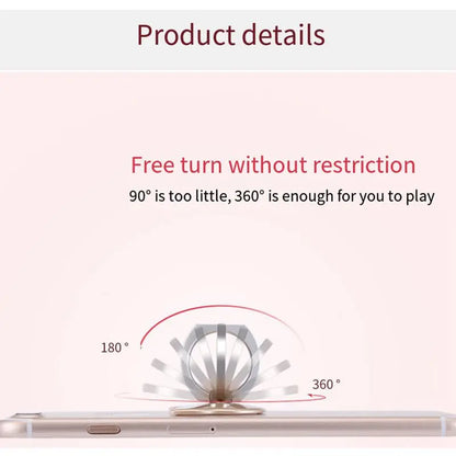 Anneau de doigt de chat Support de téléphone portable
