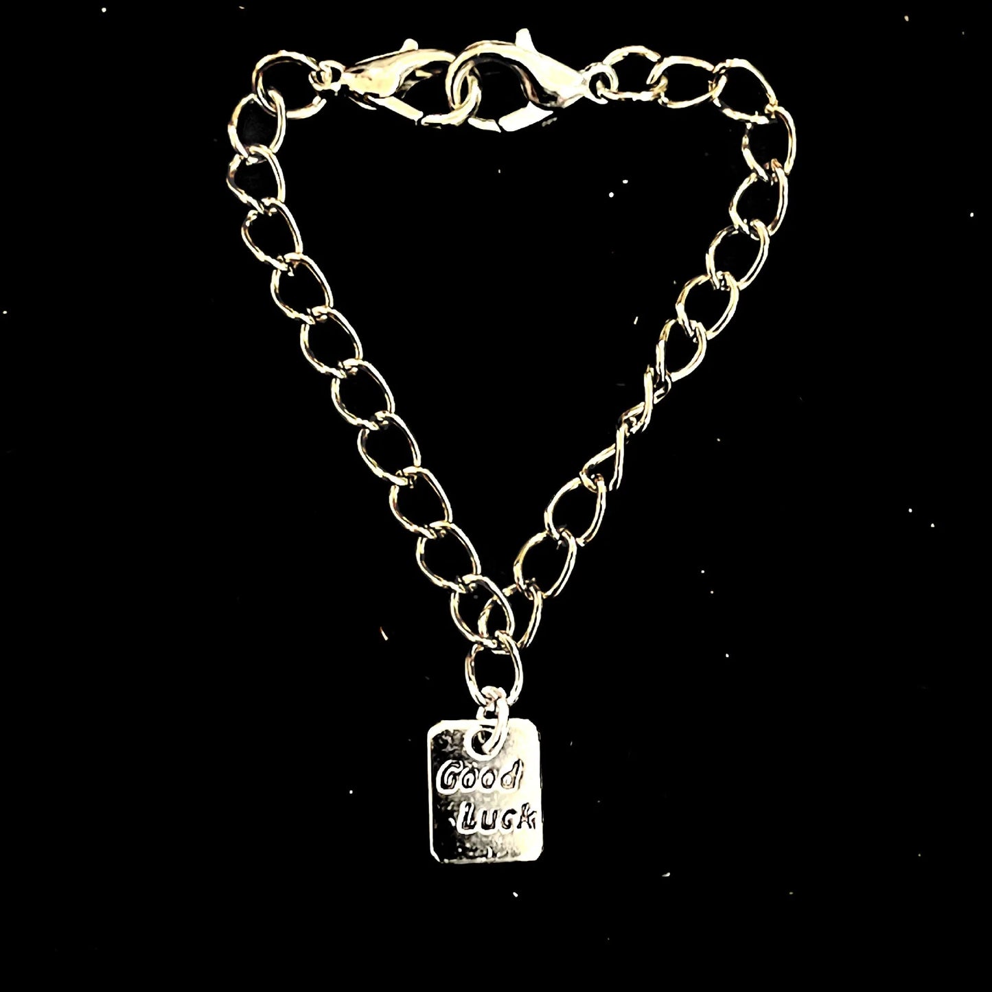 Pour V1 V2 V3 Labubu pendentifs collier en argent avec couvre-chef Labubu tenue collier accessoires