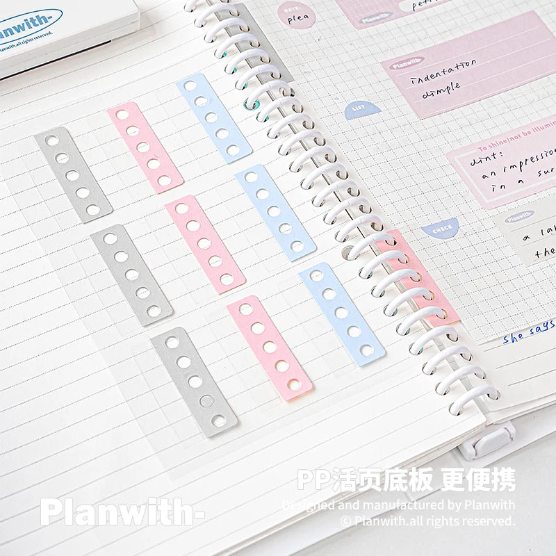 Autocollants en papier auto-adhésif, perforateur, auto-adhésif, pour cuir chevelu, 2 feuilles/18 pièces