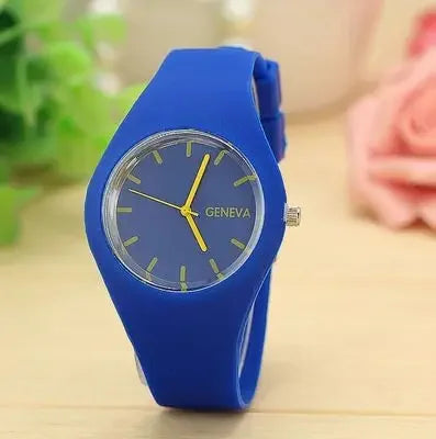 montres Ultra-mince mode bracelet en Silicone