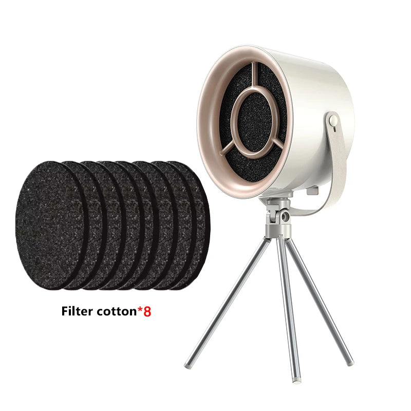 Mini hotte de bureau grande aspiration maison restaurant hot pot barbecue désodorisation purificateur de fumée portable machine d'extraction de fumée