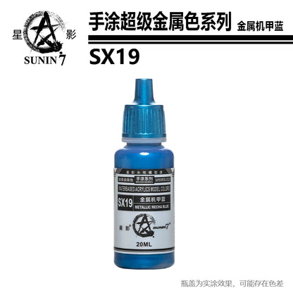 Pigment de peinture de document métallique, affaires militaires, jouets en argile faits à la main, modèle de revêtement à la main, coloration stylo SX01-SX024 revêtement Staline