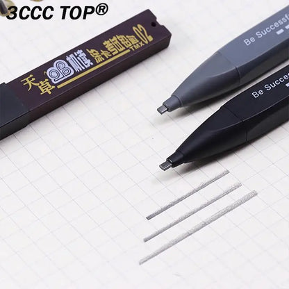 KOQZM - Optique-Crayon mécanique à tête plate, dessin 2B