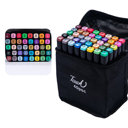 Ensemble de marqueurs artistiques de 12 à 36 couleurs,