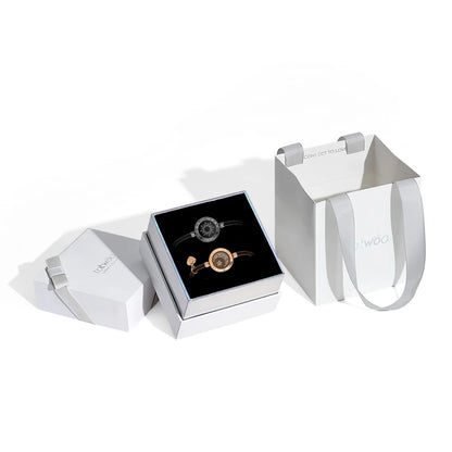 Totwoo cadeau de Couple romantique Bracelets Bluetooth intelligents avec rappel de vibrations pour iOS Android longue Distance