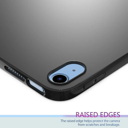 Coque arrière noire en Silicone souple pour tablette IPad Air Pro
