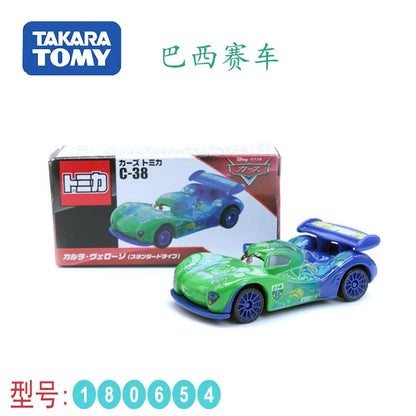 Tomy Tomica-Modèle de véhicule édition spéciale pour garçons, jouets moulés sous pression, voiture Tokyo, McQueen, Mater, Finn, McMissile, cadeau de collection, 1/64
