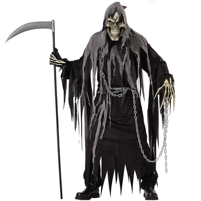 Robe Cosplay Fantaisie pour Halloween, God de la Mort, Gelcosplay
