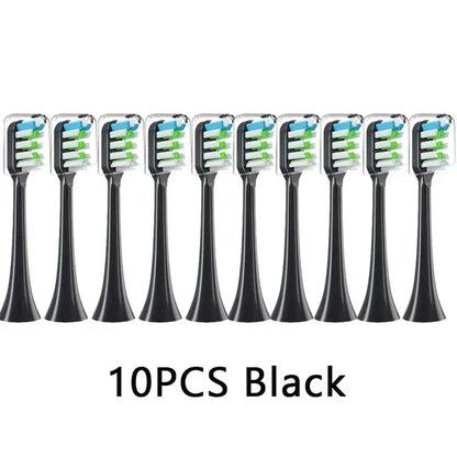 Têtes de brosse de rechange pour Xiaomi SOOCAS X3 X5 V1 X3U, 5 à 10 pièces, têtes de brosse à dents électrique, poils Dupont scellés emballés