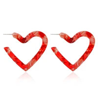 Boucles d'Oreilles promenales en Forme de Losange pour Femme, Bijou en Acrylique,