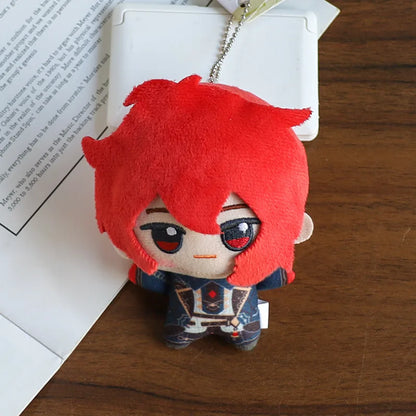 Porte-clés pendentif en peluche Impact Tartaglia, Zhong Li, Xiao, Albedo, Diluc, Kaeya, Venti, Ganyu, Lumine, AWindsor, 20 styles, 10cm
