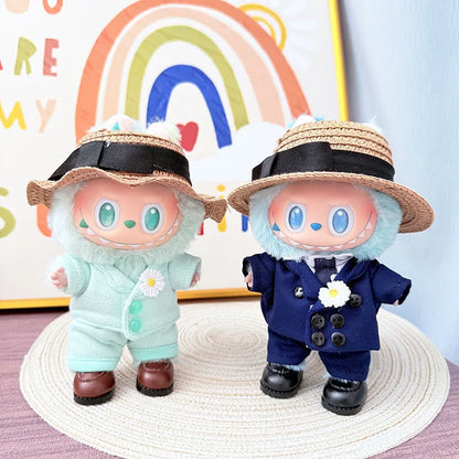 Labubu I II vêtements pendentif Labubu assis bébé vêtements mode costume accessoires mignons