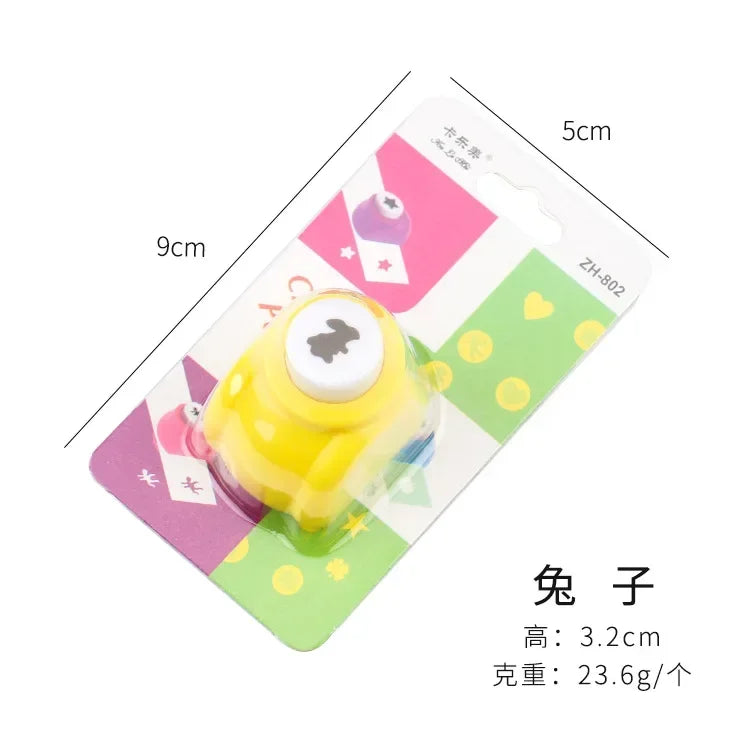 Scrapbook poinçons à la main coupe carte artisanat Mini impression papier poinçon bricolage fleur papier artisanat poinçon trou perforateur enfants jouet