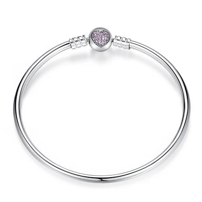 Luxe 100% argent Sterling 925 Original 3 Styles chaîne Bracelet Bracelet pour femmes ajustement bricolage breloque perle authentique bijoux fins cadeau