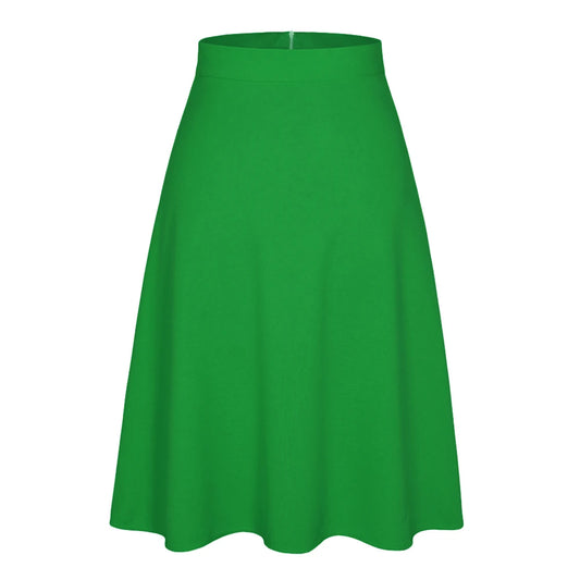 SISHION 2025 printemps été décontracté femmes jupe Midi SS0031 solide couleur Pure taille haute école rétro Vintage 50 s 60 s jupes noires