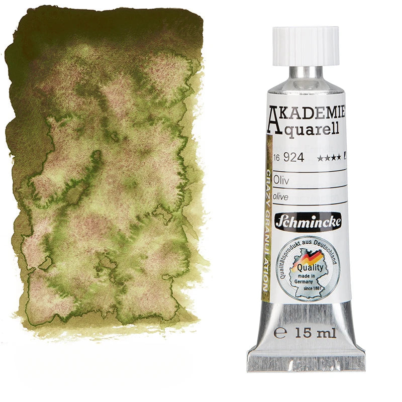 Schmincke-Jus de peinture d'interconnexion, pigment allemand, document de précipitation, département d'art universitaire, jus de peinture, peintures, 15ml, 6 couleurs